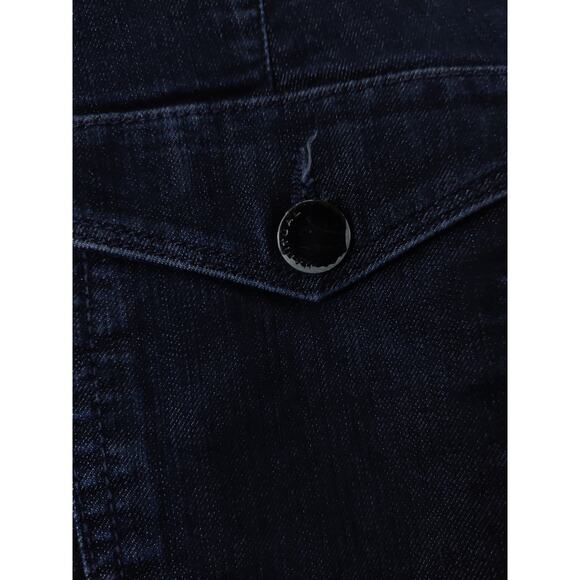 Habitual Blue Dark Wash Seamed Front Flared Legs Jeans Size 27 - Picture 6 of 8